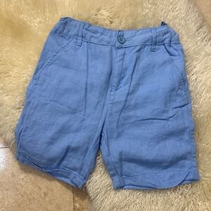 Kids Blue Formal Shorts